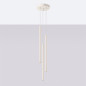 Taklampa PASTELO 3P beige