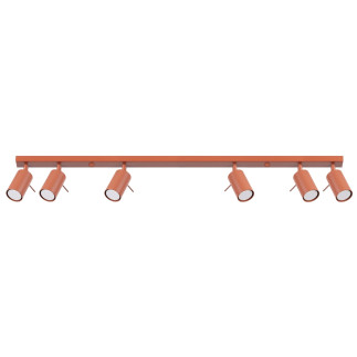 Taklampa RING 6L röd ochra