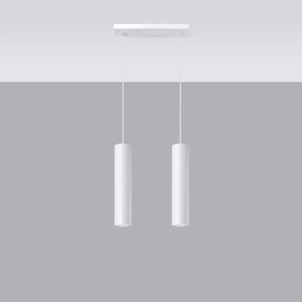 Pendel lampa LAGOS 2 vit