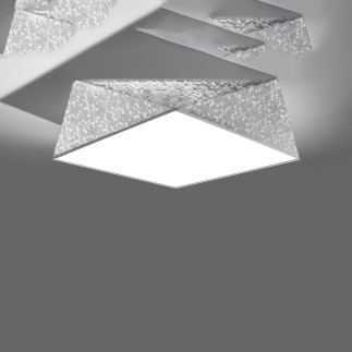 Taklampa HEXA 45 silver