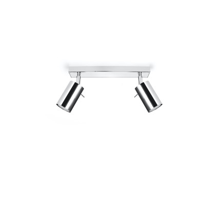 Taklampa RING 2 krom
