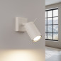 Vägglampa RING beige