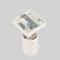 Vägglampa RING beige