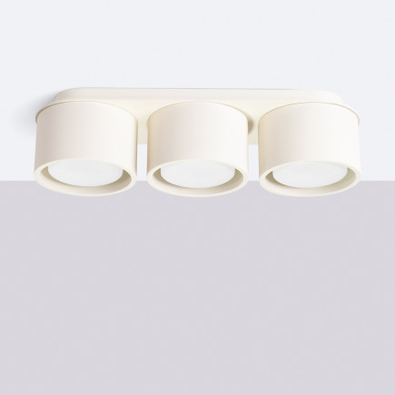 Taklampa MODO 3 beige Gx53