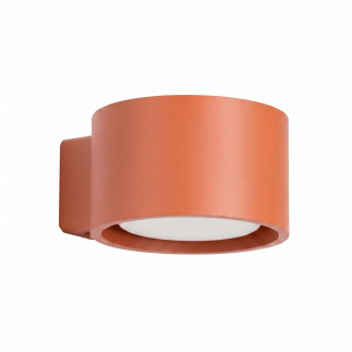 Vägglampa MODO 1 röd ockra Gx53