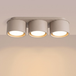 Taklampa MODO 3 gråbrun Gx53