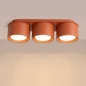 Taklampa MODO 3 röd ockra Gx53 Taklampa MODO 3 röd ockra Gx53