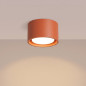Taklampa MODO 1 röd ockra Gx53