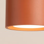 Taklampa MODO 1 röd ockra Gx53