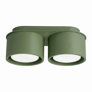Taklampa MODO 2 olivgrön Gx53
