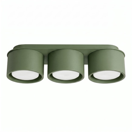 Taklampa MODO 3 olivgrön Gx53