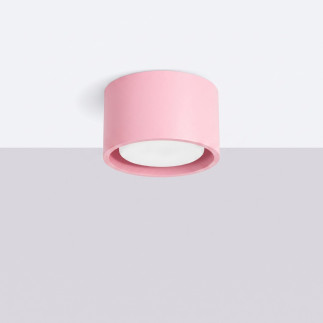 Taklampa MODO 1 rosa Gx53
