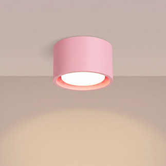 Taklampa MODO 1 rosa Gx53
