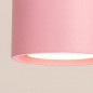 Taklampa MODO 1 rosa Gx53