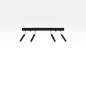 Taklampa EYETECH 4 svart
