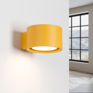 Vägglampa MODO 1 gul Gx53