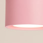 Taklampa MODO 2 rosa Gx53