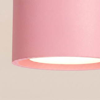 Taklampa MODO 3 rosa Gx53