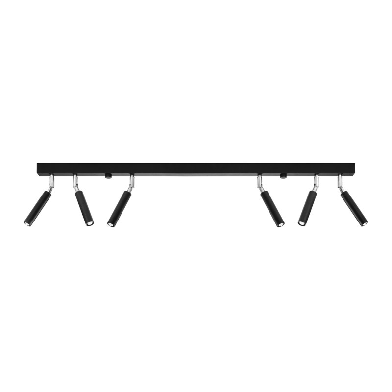 Taklampa EYETECH 6 svart Taklampa EYETECH 6 svart