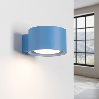 Vägglampa MODO 1 azurblå Gx53