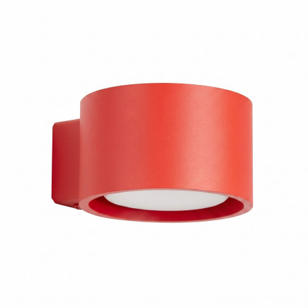 Vägglampa MODO 1 röd Gx53