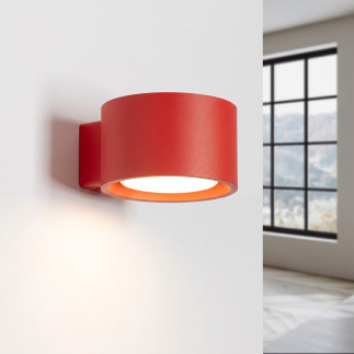 Vägglampa MODO 1 röd Gx53