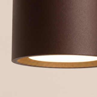Taklampa MODO 1 brun Gx53