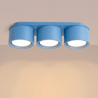 Taklampa MODO 3 azurblå Gx53
