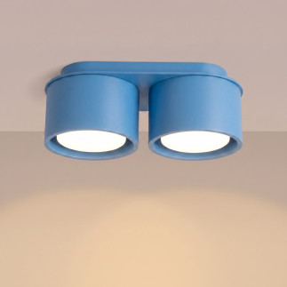 Taklampa MODO 2 azurblå Gx53