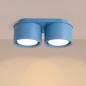 Taklampa MODO 2 azurblå Gx53