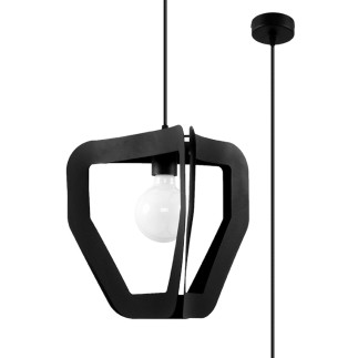 Pendel lampa TRES svart