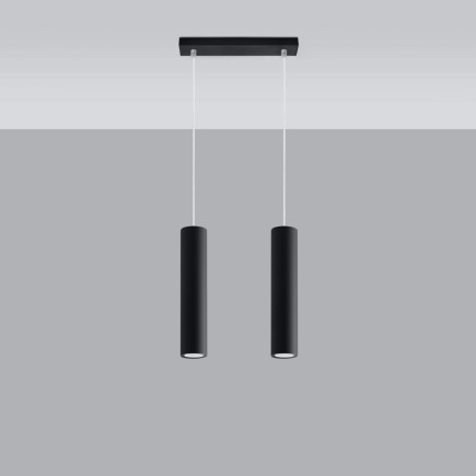 Pendel lampa LAGOS 2 svart
