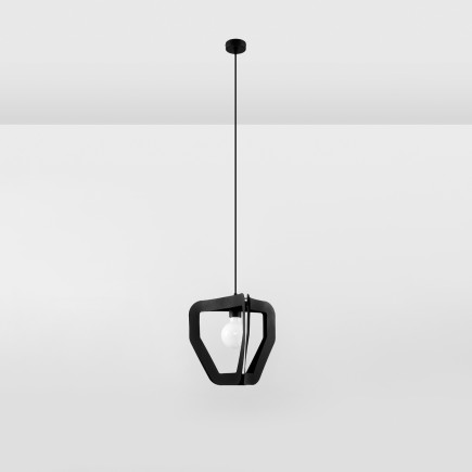 Pendel lampa TRES svart