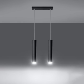 Pendel lampa LAGOS 2 svart