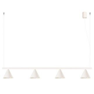 Ljuskrona NOX 4L beige