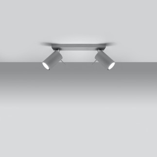 Taklampa RING 2 grå