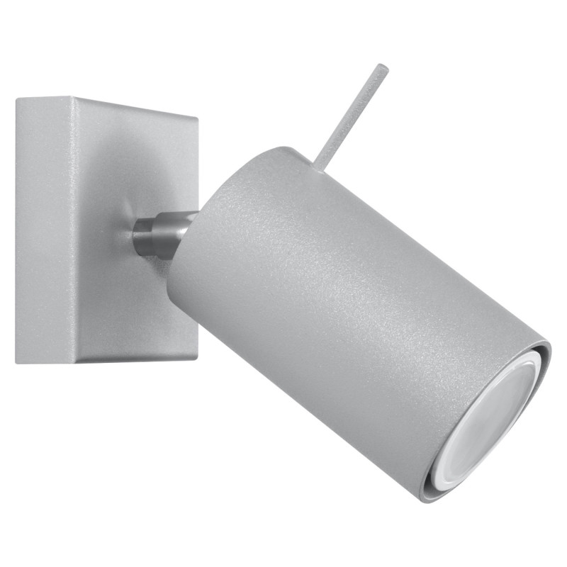 Vägglampa RING 1 grå