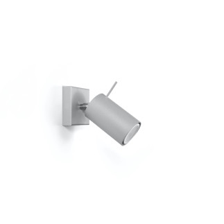 Vägglampa RING 1 grå