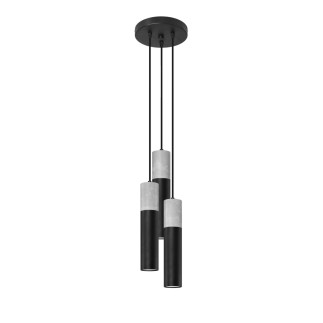 Pendel lampa BORGIO 3P svart