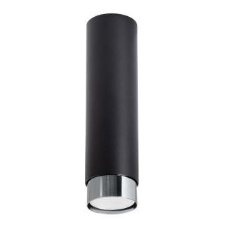 Taklampa NERO 22,5 svart/krom