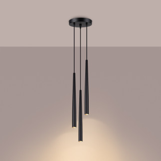 Pedantlampa BLISS 3P svart