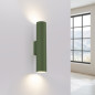 Vägglampa LAGOS 2 olivgrön Vägglampa LAGOS 2 olivgrön