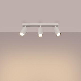 Taklampa RING 3L beige