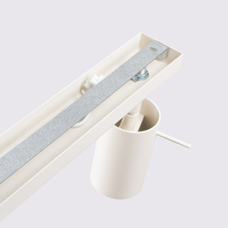 Taklampa RING 3L beige