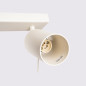 Taklampa RING 3L beige