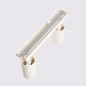 Taklampa RING 2 beige