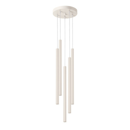 Taklampa PASTELO 5P beige