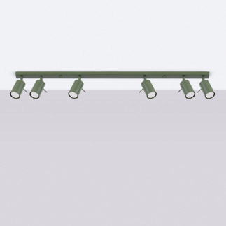 Taklampa RING 6L olivgrön
