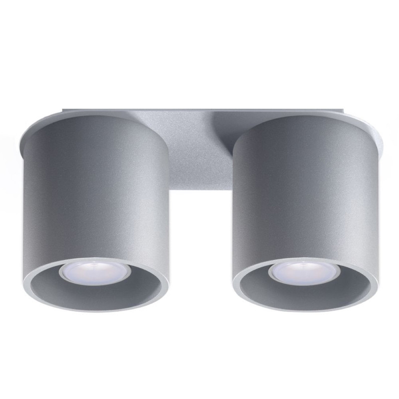 Taklampa ORBIS 2 grå Taklampa ORBIS 2 grå