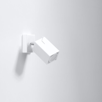 Vägglampa MERIDA vit